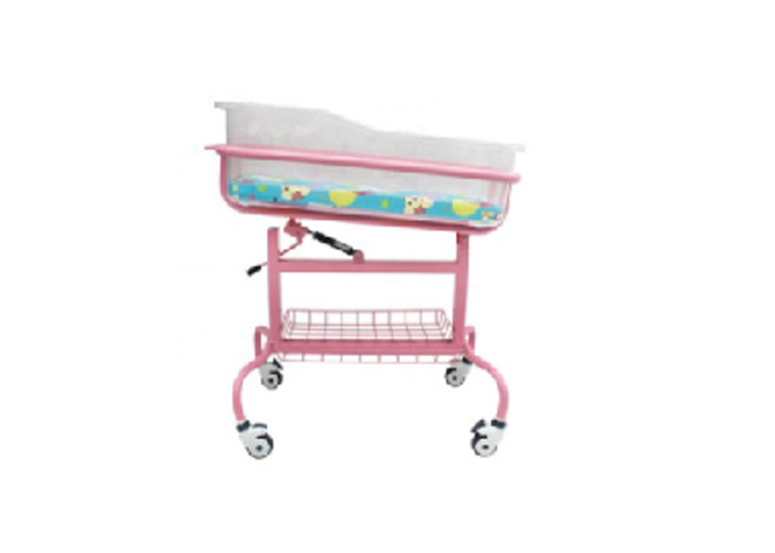 Best Pediatric Hospital Baby Bed For Infant , Hospital Baby Cot With Four Wheels wholesale