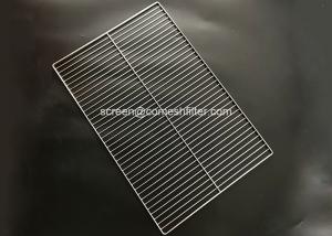China Barbecue Grill Stainless Steel SGS Wire Mesh Tray on sale