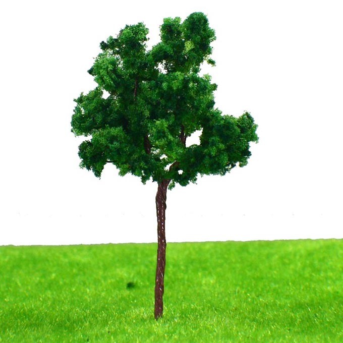 Buy cheap 7cm Plastic Miniature Model Trees , Scenery Landscape Train Model Trees Scale 1 from wholesalers