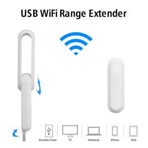 China ROHS USB WiFi Range Extender 2.4GHz Home Wireless Signal Booster on sale