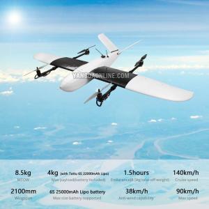 China YANGDA MAPIRD VTOL FIXED-WING FOR MAPPING UAV RC FPV Plane support Emlid REACH RTK/PPK System for Mapping and Survey on sale