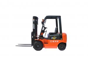 Small Capacity 1 Ton Diesel Forklift Truck 3m - 6m Lift Height Eco Friendly Design