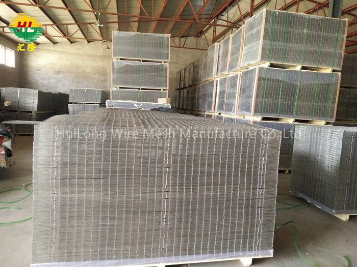 China 25mm - 200mm 2x1m Welded Wire Mesh Panels Stainless Steel on sale