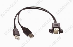 China Printer Laptop USB 2.0 Cable 28AWG USB Male To Male Cable 1000mm Length on sale