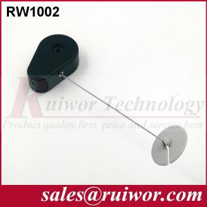 China RUIWOR RW1002 Drop-shaped Cable Retractor with Sticking ABS Plate End on sale
