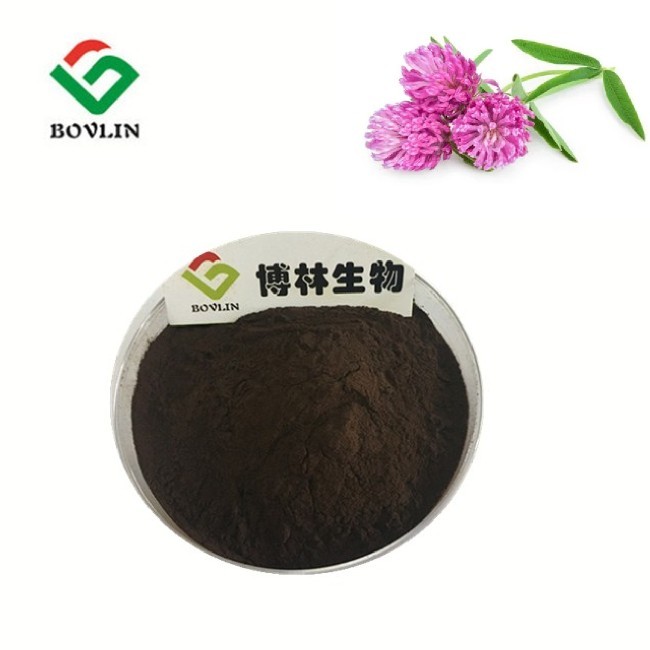 China Organic red clover extract for skin trifolium pratense flower powder CAS 85085-25-2 on sale