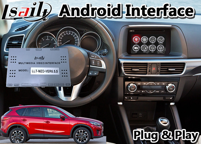 Best Lsailt Android Car Video Interface for Mazda CX-5 2015-2017 Model With GPS Navigation Wireless Carplay 32GB ROM wholesale