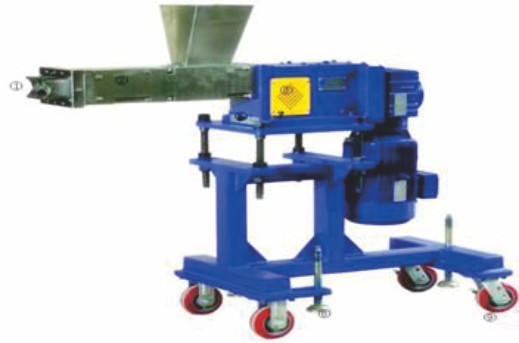 Deep Screw Two Stage Extruder , 140 -180kg/H Plastic Recycling Extruder