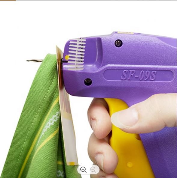 China Sock Comfort Grip Tagging Gun , Purple Garment Price Tag Gun on sale