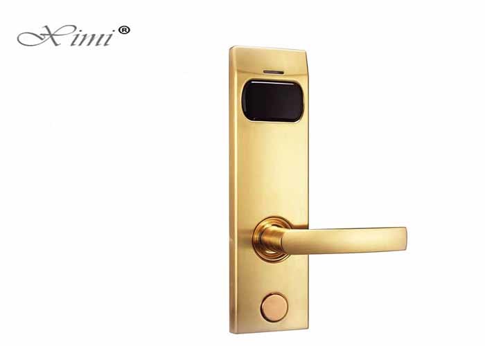 China High Security Door Lock Metal Mortise Wooden RFID Card Keyless Hotel Door Lock on sale