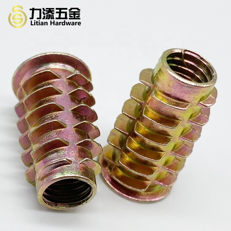 China JIS Steel Threaded Inserts For Wood Stress Relieving ODM Available on sale