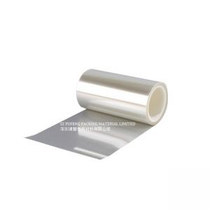 China 250 Micron Mobile Phone Screen Protector Film Roll Transparent , RoHS Silicone Coated PET Release Film on sale