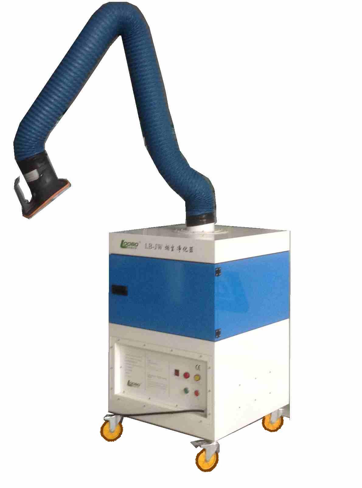 Cheap Mobile welding smoke purifier/Fume extraction unit with HEPA filtration for sale
