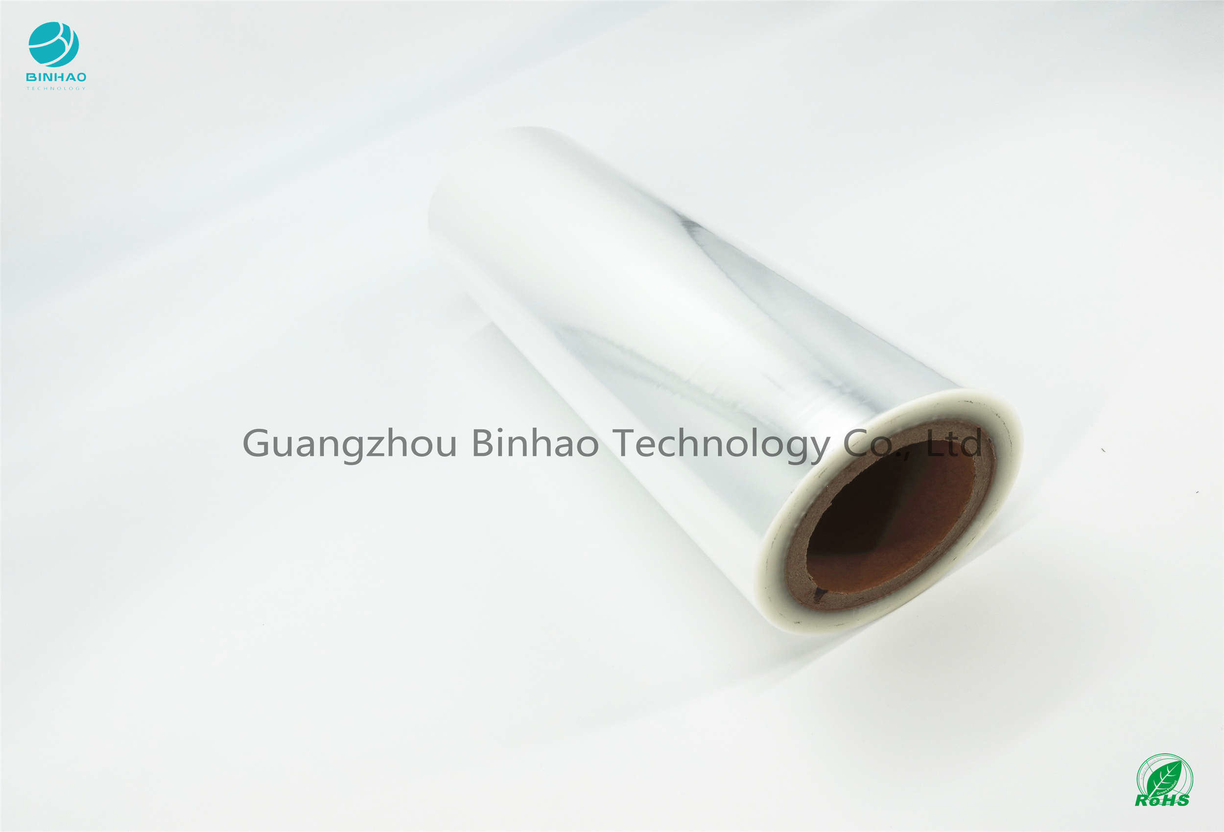 China Surface Tension 38 MN/M 50 Micron Tobacco PVC Packaging Film on sale