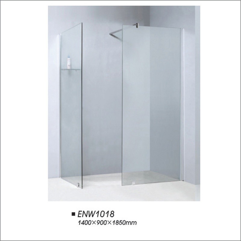 China Two Sides Frameless Walk in Shower Screen / Clear Glass Shower Doors on sale