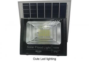 China High Efficiency Solar LED Flood Lights Bulb For Outside Excellent Heat Sink on sale