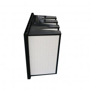 Best 95% 0.3um W Type Compact Filter Medium Efficiency Air Filter For HVAC System wholesale