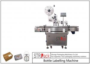 China Electric Plane Self Adhesive Labeling Machine , Carton / Can / Bag Labeling Machine on sale