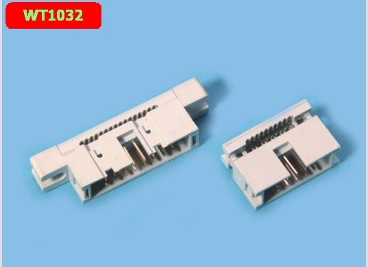 China Oem 2.54 Mm Female Header Simple Idc Insulation Displacement Connector on sale