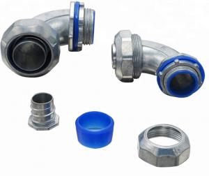 Best UL Listed Electrical Conduit Fittings Liquid Tight Conduit Connectors 90 Degree wholesale