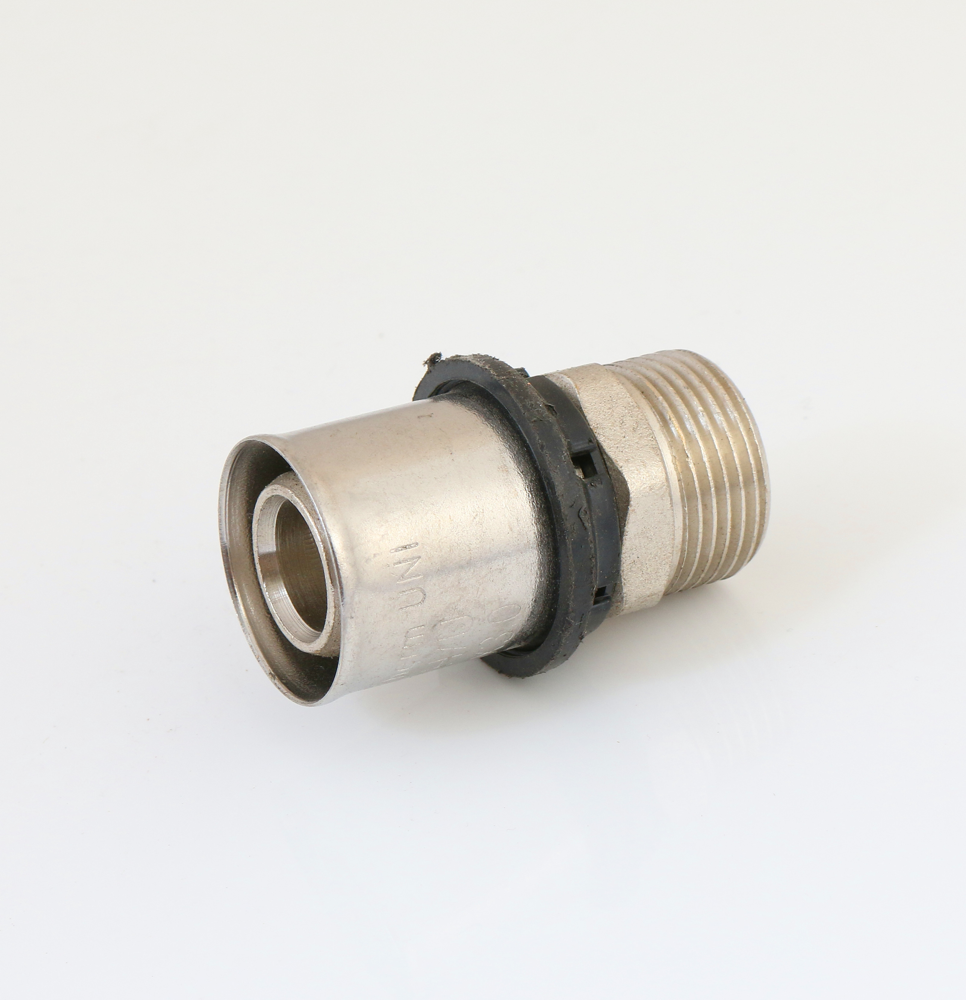 brass th type press straight nipple female connector fittings for plumbing multiayer pex al pex pipe