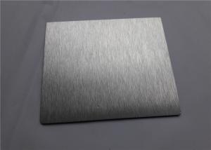 China Drawing Surface Light Weight Brushed Aluminium Sheet High Corrosion Resistance on sale