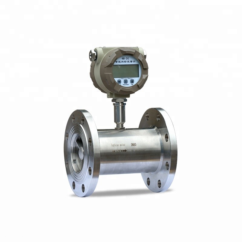 Best Liquid nitrogen gas smart turbine flow meter wholesale