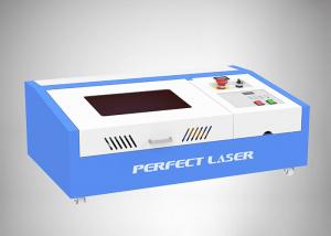 China Working Area 300*200mm CO2 40W Small rubber stamp laser engraving machine on sale
