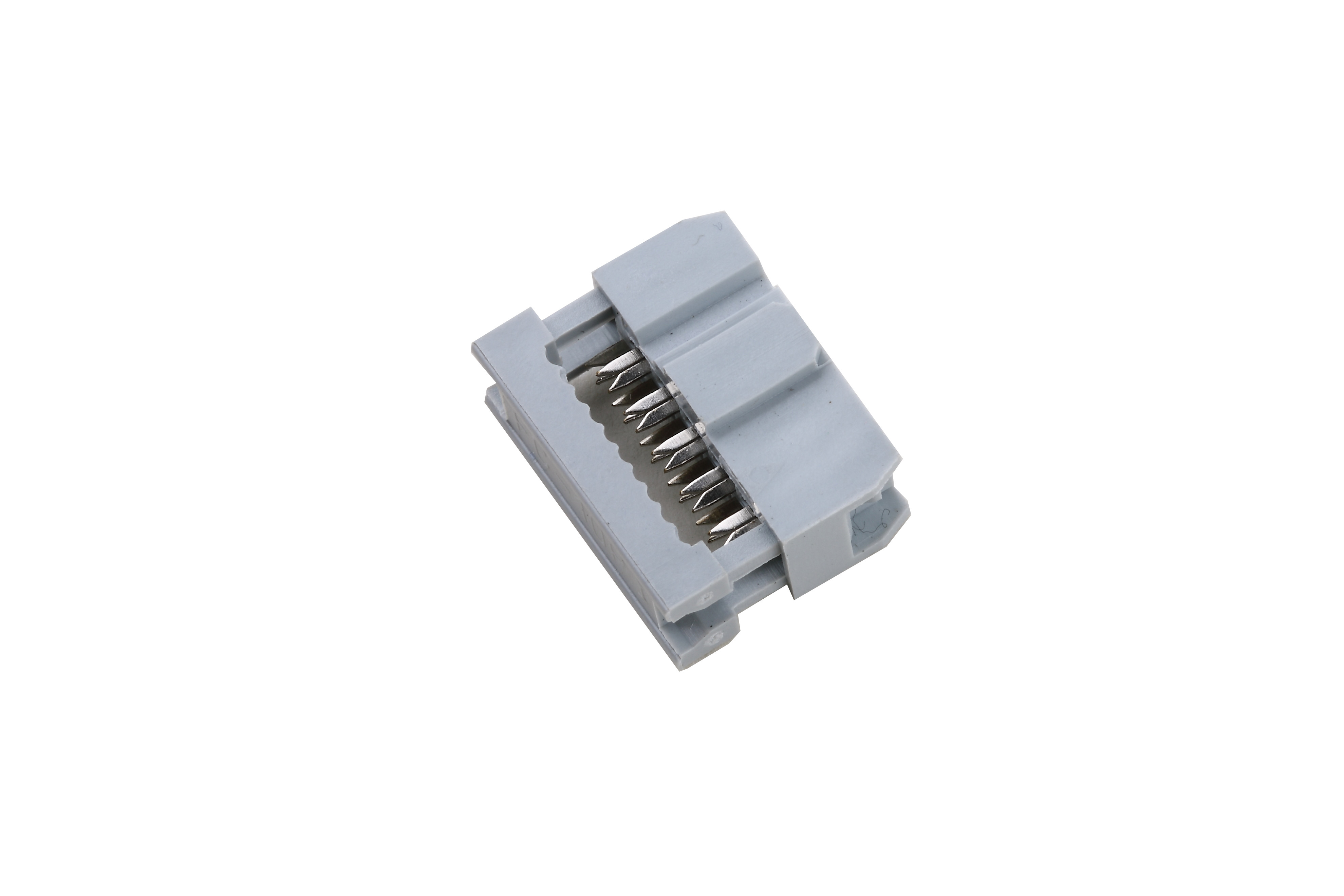 China Female Insulation Displacement Connector , Dual Row 5 Pin Idc Connector on sale