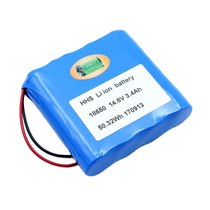 China HHS 4 Cell Rechargeable Li Ion Battery Pack 14.8 V 2200mah on sale
