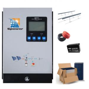 China 2000W Off Grid On Grid And Hybrid Solar System For 48V Batteries on sale