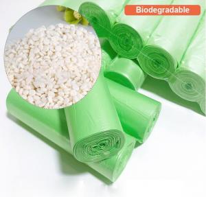 China Eco Friendly Corn Starch Compostable Ecological Bag For Shopping, Biodegradable Garbage Bag For Kitchen on sale