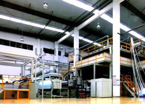 China 3200MM PP SMMS Sms Non Woven Fabric Making Machine Line on sale