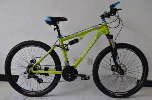 China Made in China wholesale 26 inch steel 18/21 speed dual suspension mountain bike MTB bicycle/bicicle on sale