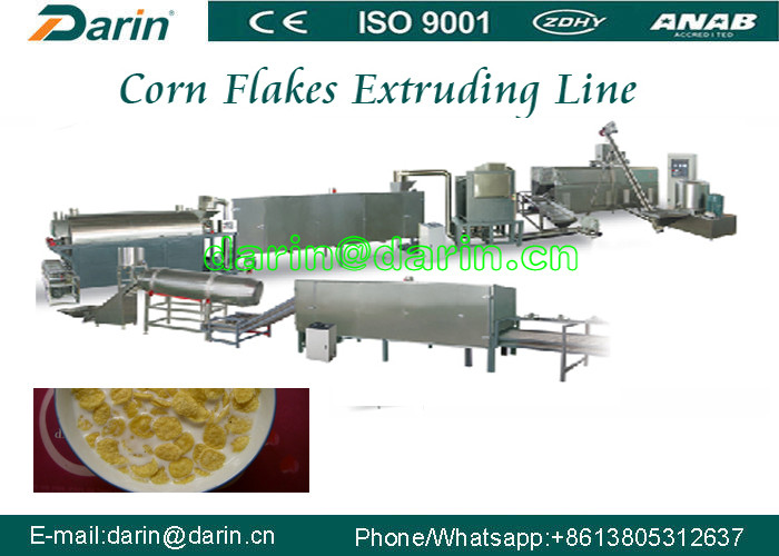 China Economical cereals Corn Flakes Machine / rice flakes making machine on sale