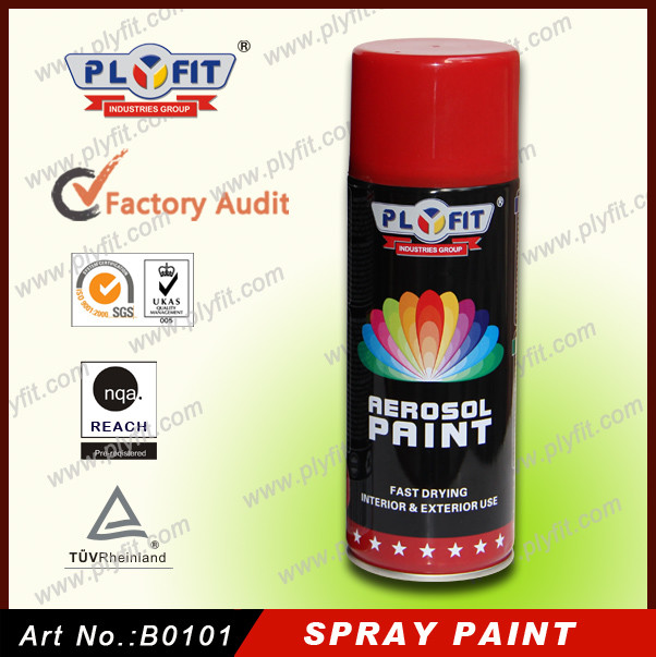 Best Liquid Coating Tinplate Can 400ML ISO9001 Acrylic Spray Paint wholesale