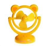 China animal shape yellow / green lovely Eco-friendly handy desk portable USB fan for best gift on sale