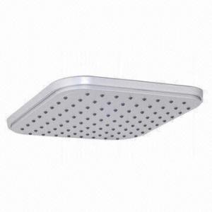 China Downpour Shower Head, 180 No-clog Spray Channels, Flat Polished Face on sale