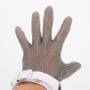 China Anti Cut Stainless Steel Wire Mesh Gloves Safety Gloves For Butcher  Protect Hand Safety on sale