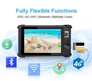 Best HF-FP08 Touch Screen Rugged Waterproof Handheld Tablet PC Capacitive Panel, Multi-Point Touch, With Fingerprint Reader wholesale