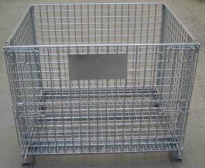 Best Removable Wire Mesh Container,Foldable Metal Mesh Cage,50x50mm,Galvanized or PVC wholesale