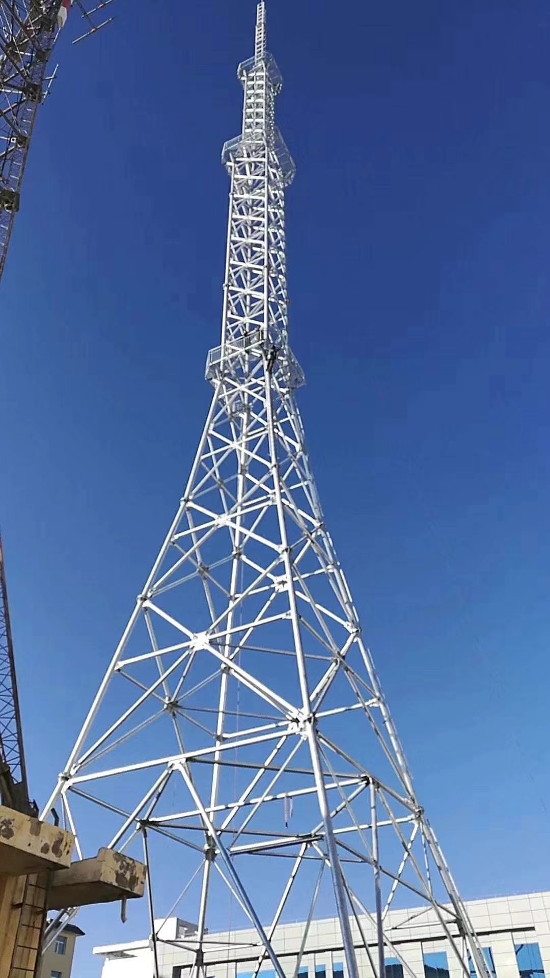 Best Hdg Steel Lattice Telecom Cellular RRU 49ft Radio And Television Tower wholesale