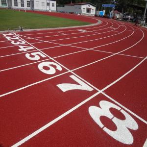 China Anti Slip 9mm Rubber Athletic Track SBR EPDM Running Track on sale
