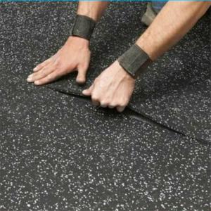 China Heat resistant sound insulation 1-12mm thick rubber floor roll rubber mat on sale
