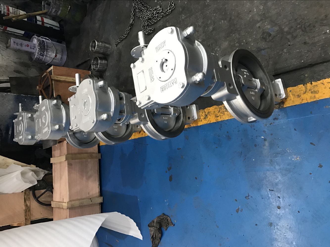 China AWWA C504 AWWA C 516 BS EN 593 Butterfly Valve ISO 10631 , Opening And Closing Fast on sale