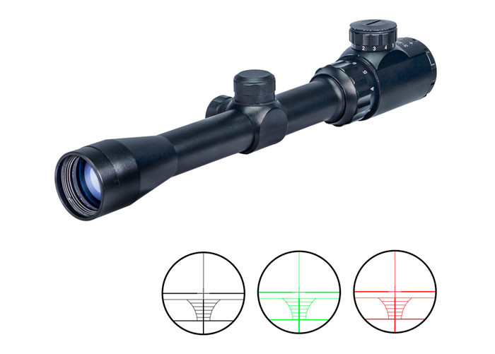 Best Red / Green Illuminated Reticle Sight 3 - 9X32E Water Resistant For Outdoor Hunting wholesale