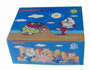 China custom product packaging boxes E-flute corrugated cardboard toy box recycling on sale