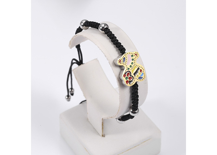 Personalised Friendship Bracelets , Custom Woven Friendship Bracelets For Gift