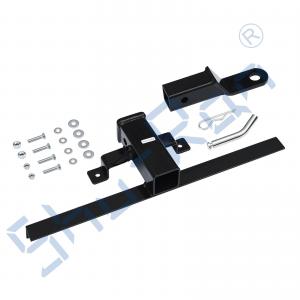 China Black Steel Club Car Trailer Hitch DS 1982-Up Heavy Duty Golf Cart Receiver Hitch on sale