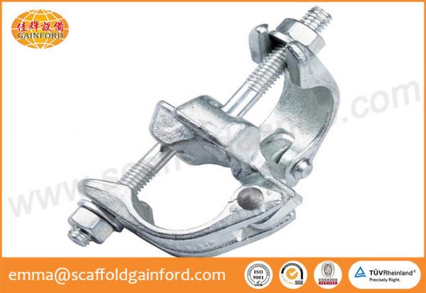 Cheap BS 1139 galvanized drop forged double coupler fixed clamp for 48.3mm tube in scaffolding projects for sale